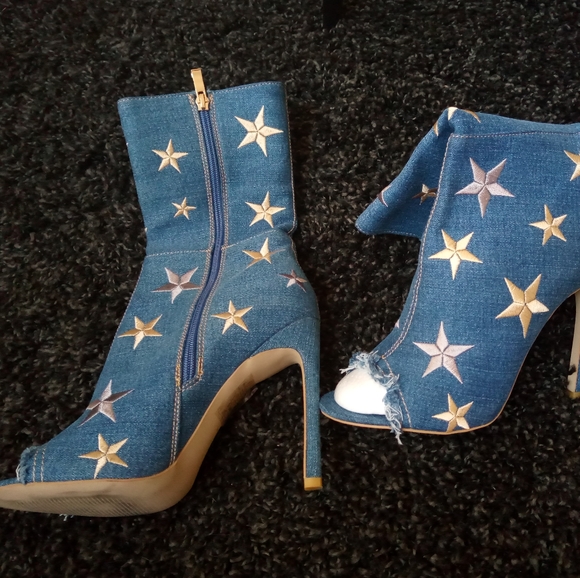 👠 GLAMOUR CHIC 🌼 3 DIFFERENT COLORS 🖤🤍💙 - Picture 10 of 14